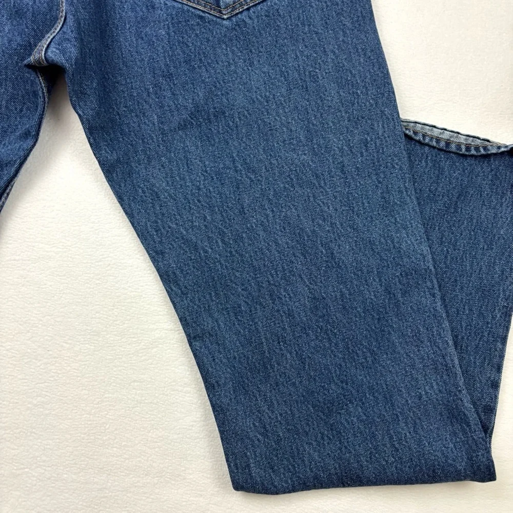 Levi’s 501 Button Fly Medium‎ Wash Rugged Solid Classic “50’s” Jeans Size 36/32
